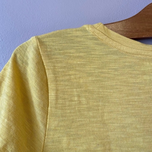 mySTYLE Women’s Yellow Short Sleeve Top - Picture 6 of 6